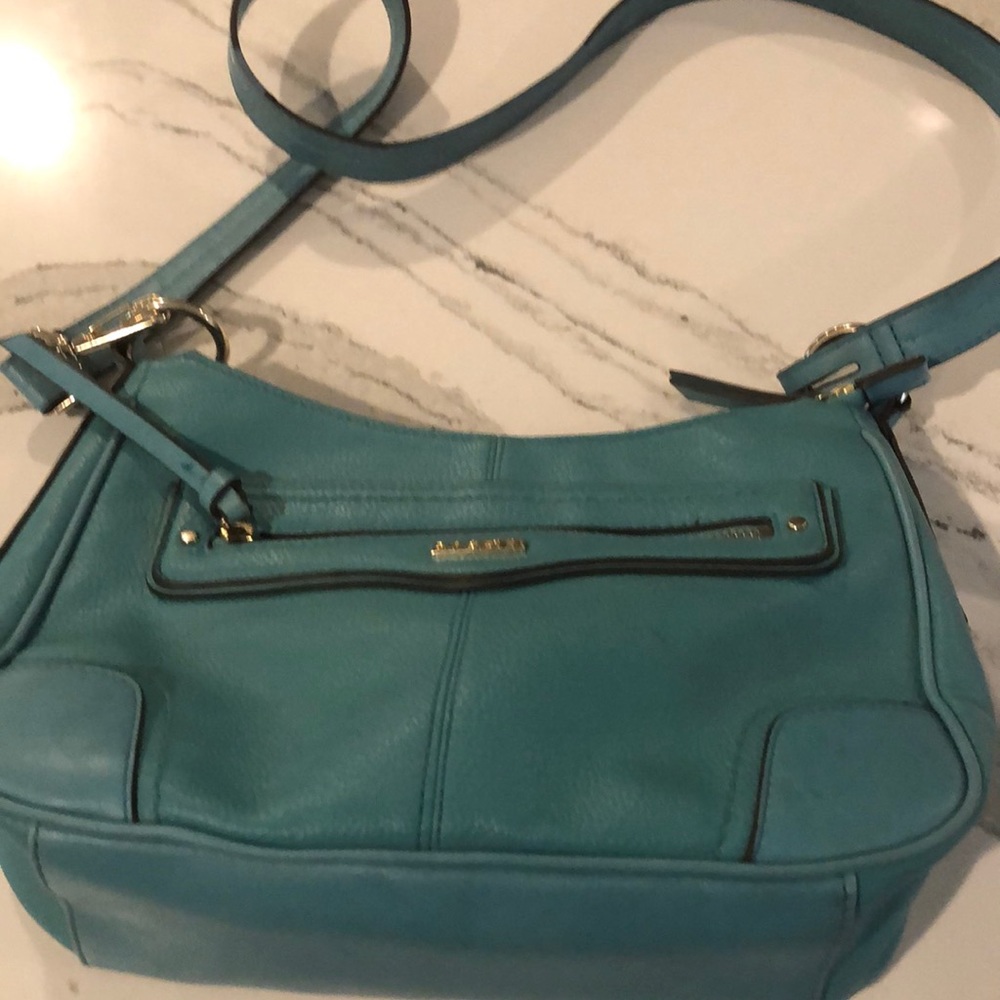 Rossetti Teal Crossbody Bag